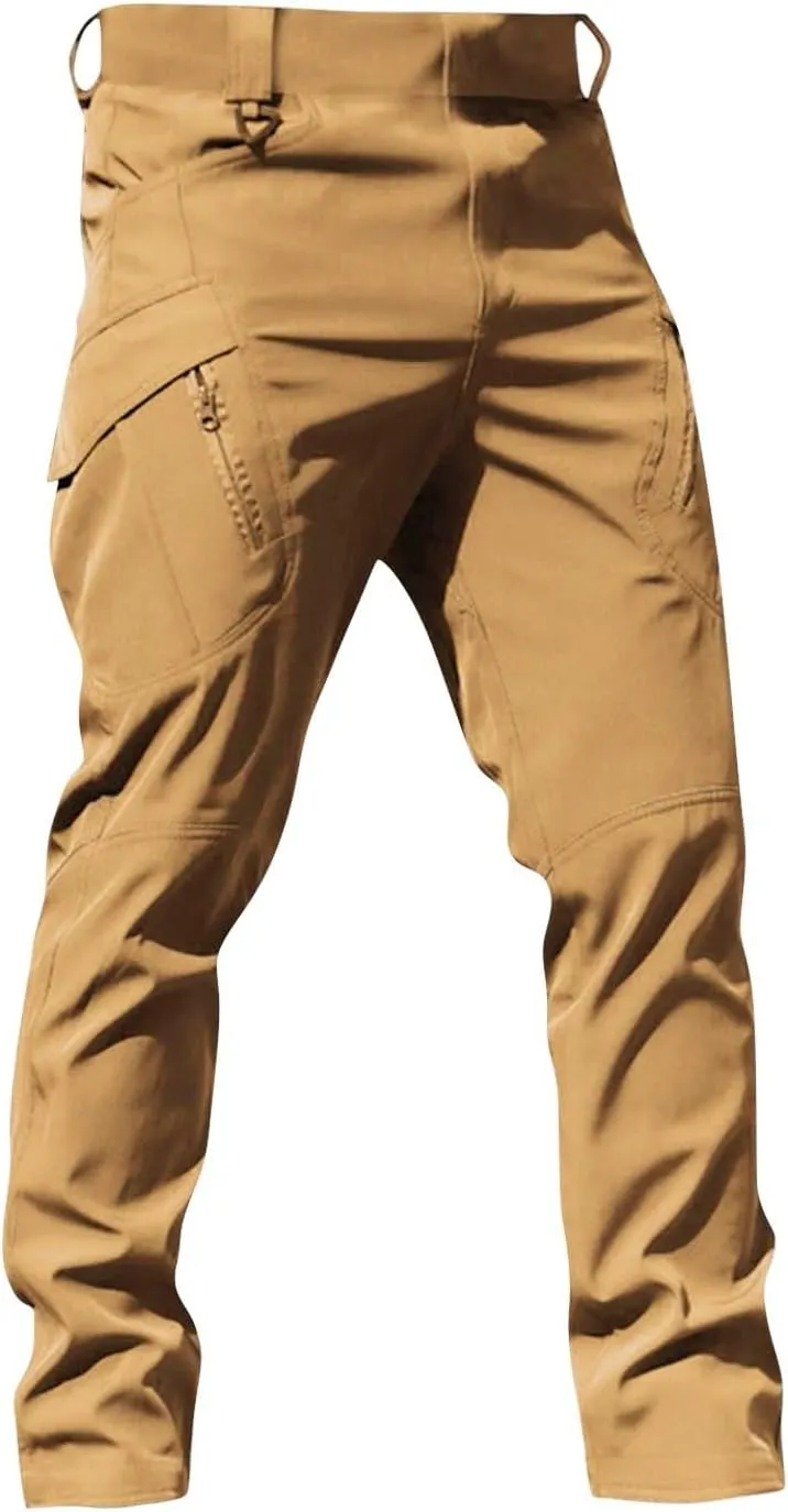 Men's Work Pants Hiking Gym Sweatpants Relaxed Fit Casual Joggers Quick Dry Athletic Lightweight Trousers