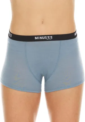 Merino Wool Boyshorts - Womens Underwear for Hiking - Moisture Wicking Underwear - Athletic Anti-Chafe Underwear