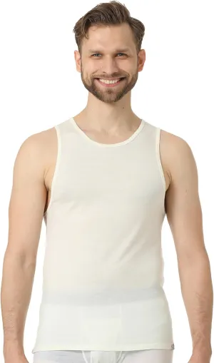 Merino Wool Tank Top Men - Active Merino Wool Undershirt Moisture Wicking Breathable Anti-Odor Lightweight Base Layer