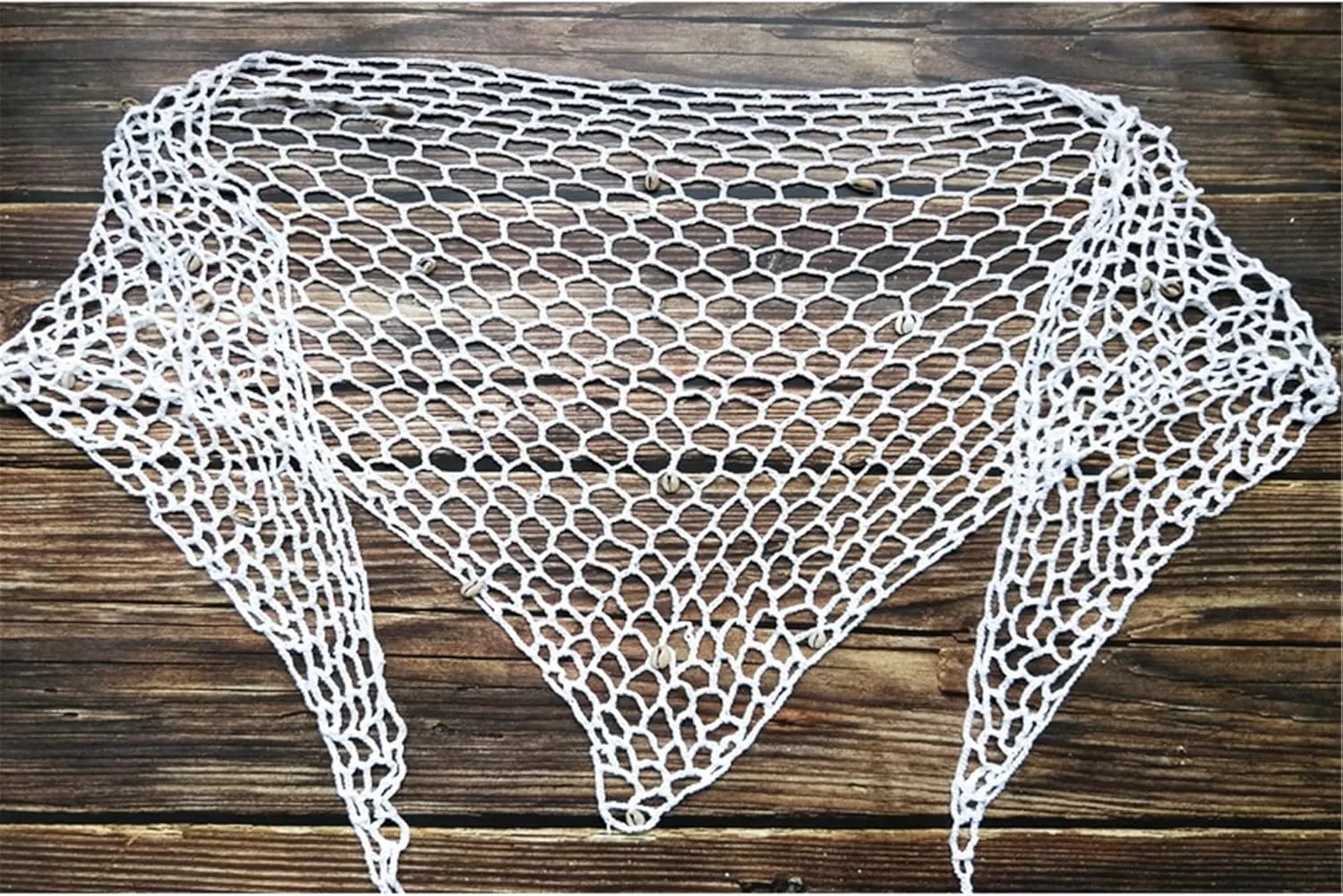Mermaid sarong Swimwear Cover Up Beach Hand Crochet Shawl Capelet Cover Up Sunscreen Net(SJJ39)