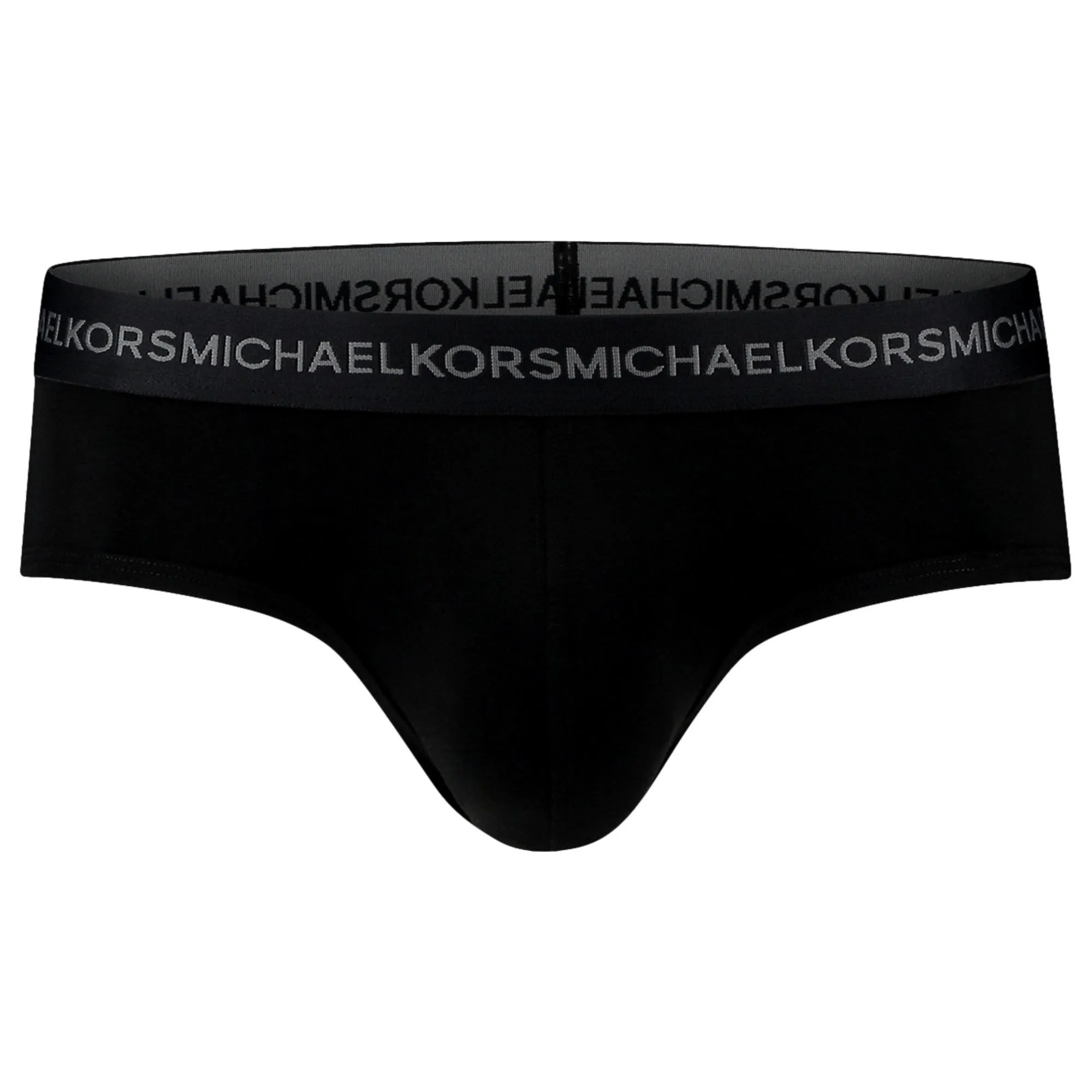 Michael Kors Supreme Touch Supima Cotton Blend 3 Pack Briefs - Black
