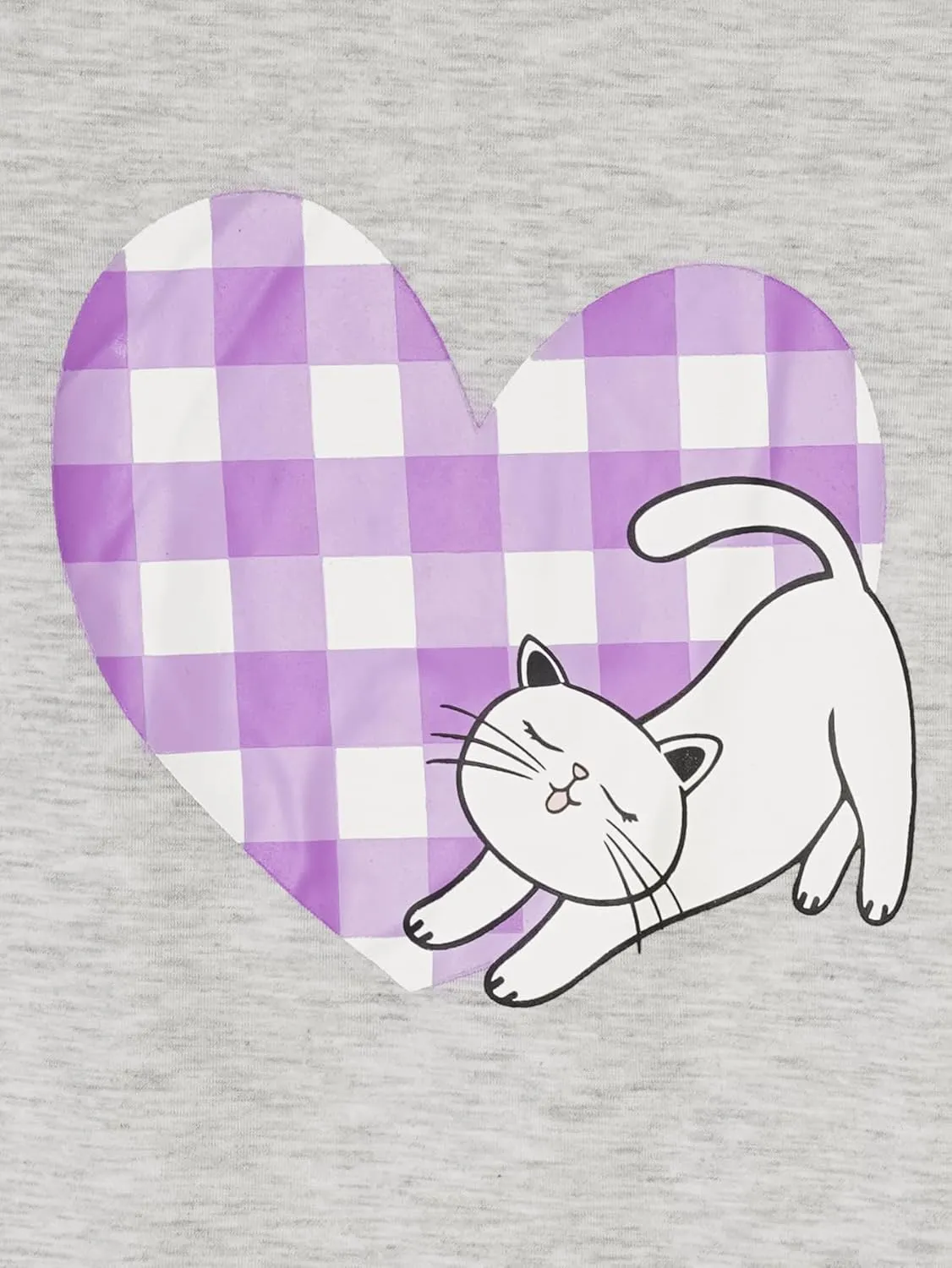 MyFav Big Kids Girls Sleeveless Sleepwears Hearts Shape Striped Pajama Nightgown