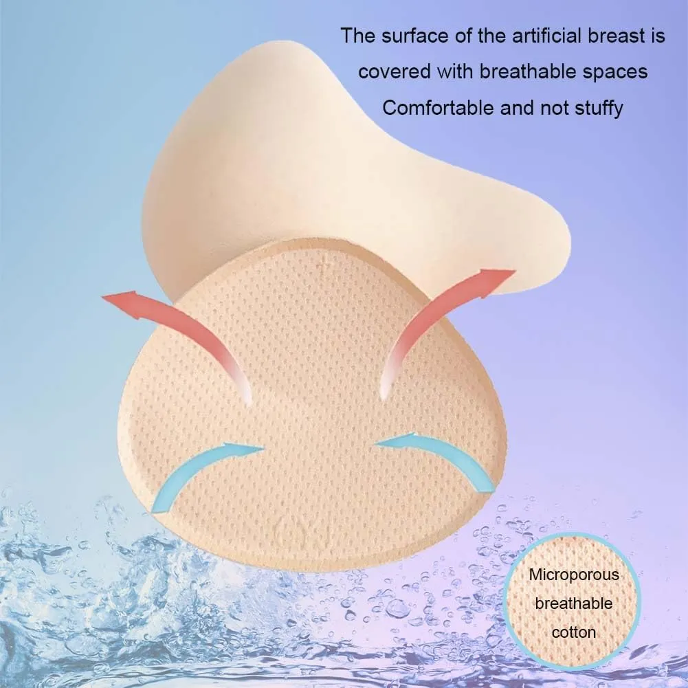 NARCISA Female breast prosthesis, mastectomy bra, advanced cotton filling, breast shape, sponge chest shape