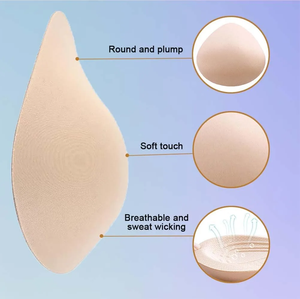 NARCISA Female breast prosthesis, mastectomy bra, advanced cotton filling, breast shape, sponge chest shape