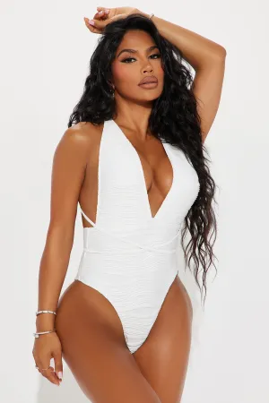 Nathalie 1 Piece Swimsuit - White
