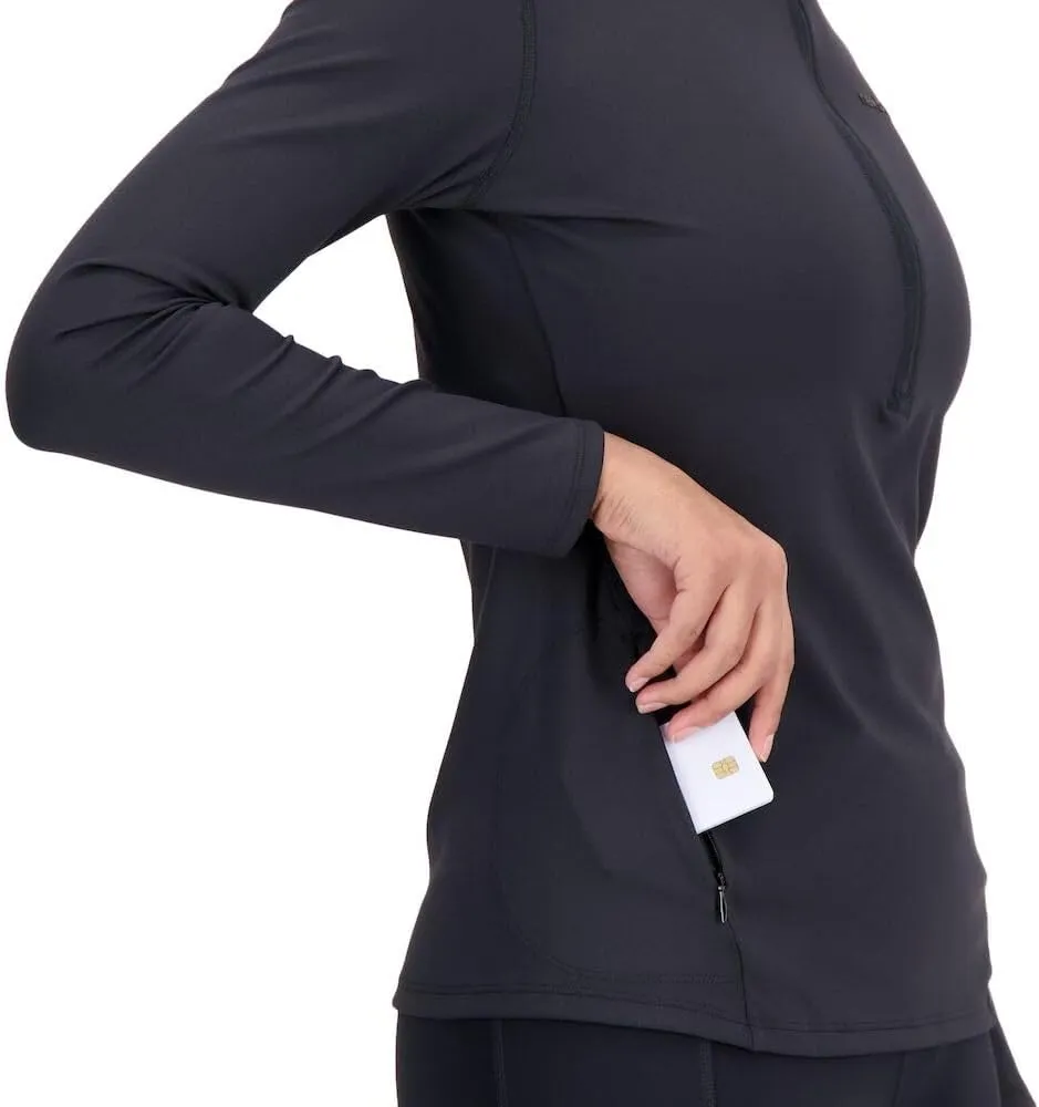 New Balance Women's Achiever Shape Shield Half Zip Top