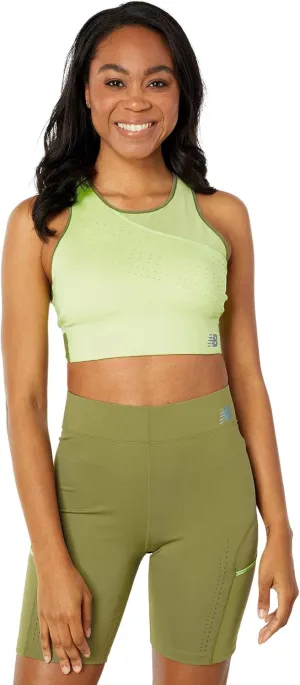 New Balance Women's Q Speed Shape Shield Crop Bra
