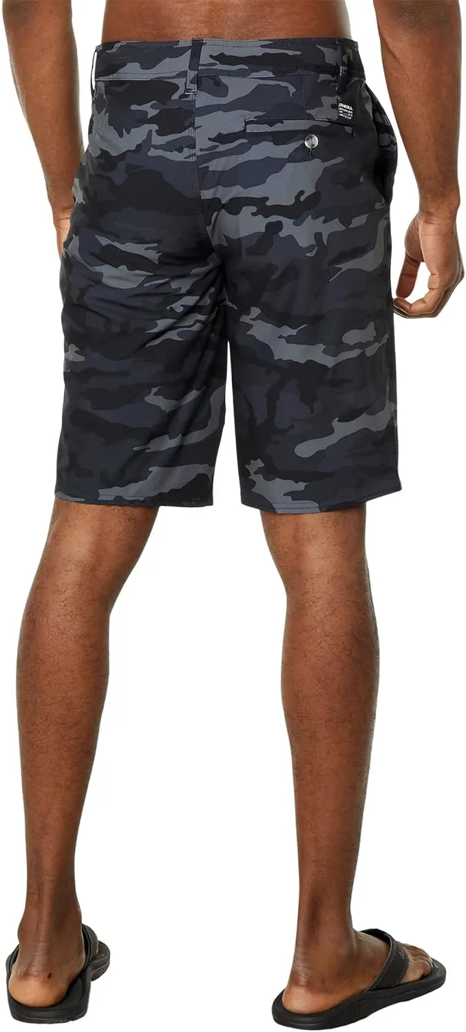O'NEILL Men's 21 Inch Loaded 2.0 Hybrid Shorts - Water Resistant Mens Shorts with Quick Dry Stretch Fabric and Pockets