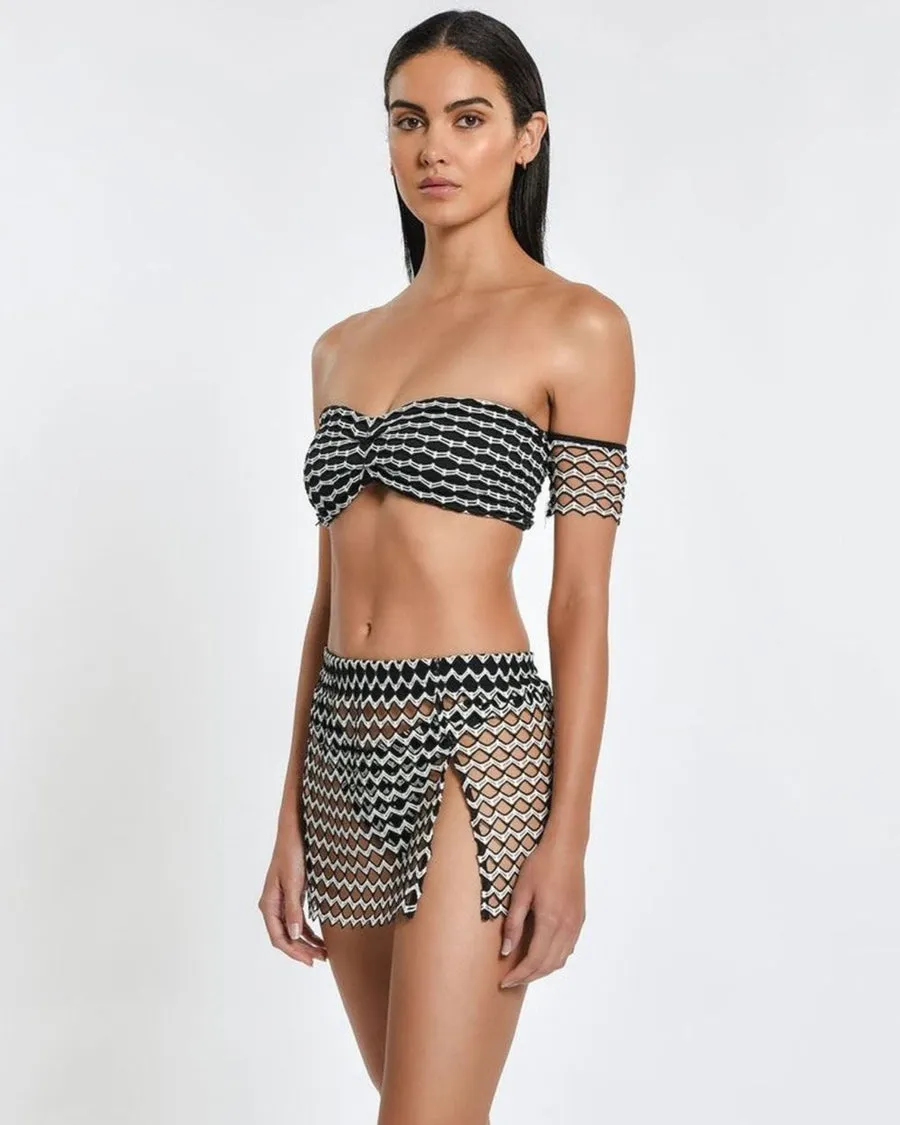Peixoto Harley Halter Dress