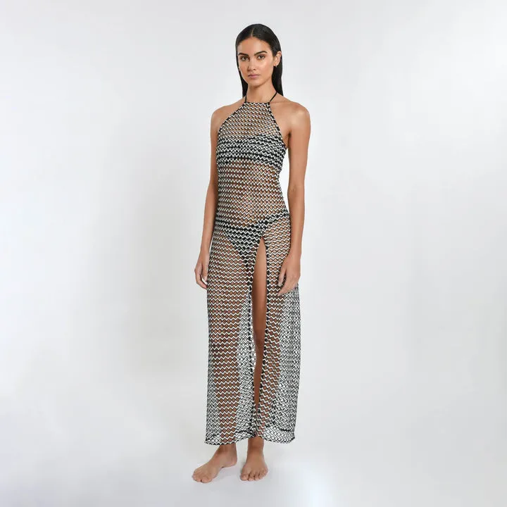 Peixoto Harley Halter Dress