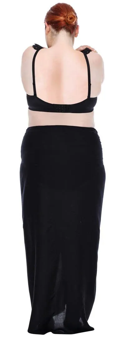 Plus Size Solid Sarong Wrap - Beach Cover-Up Skirt by SHU-SHI
