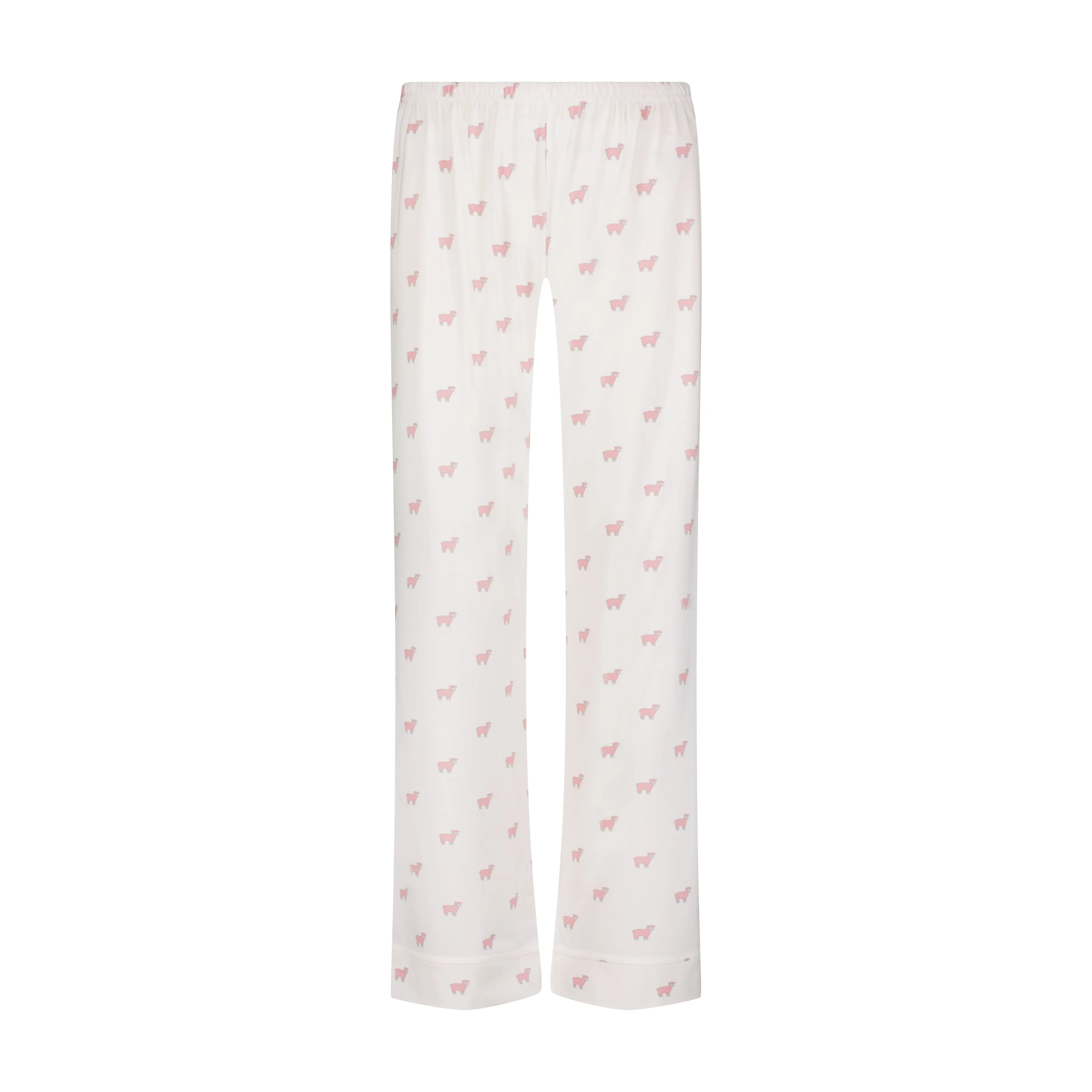 Polkadot CHARLEY Pajama Set in PINK SHEEP Print -NEW COLOR