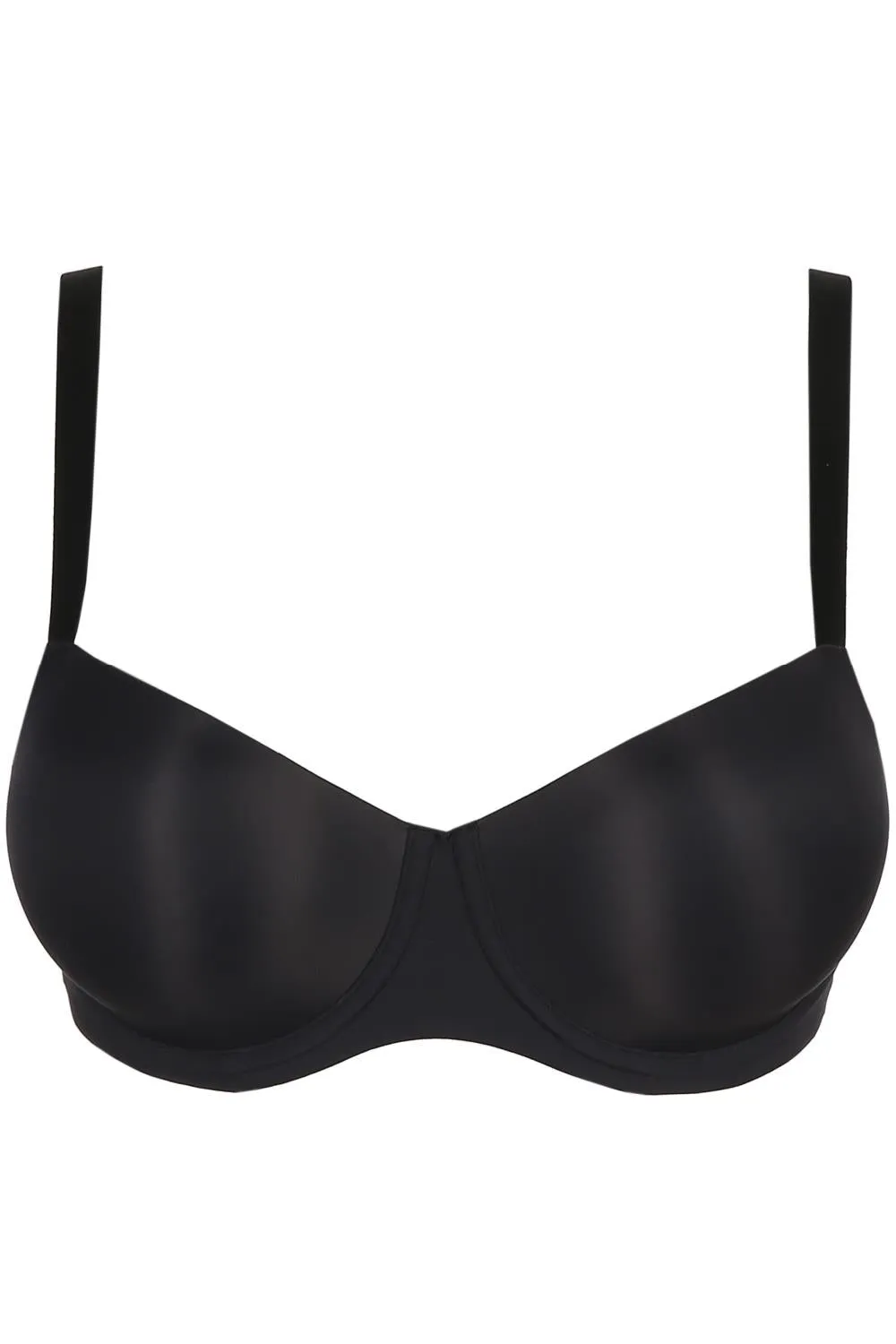 Prima Donna Figuras Padded Balcony Bra, Charcoal (0263252)