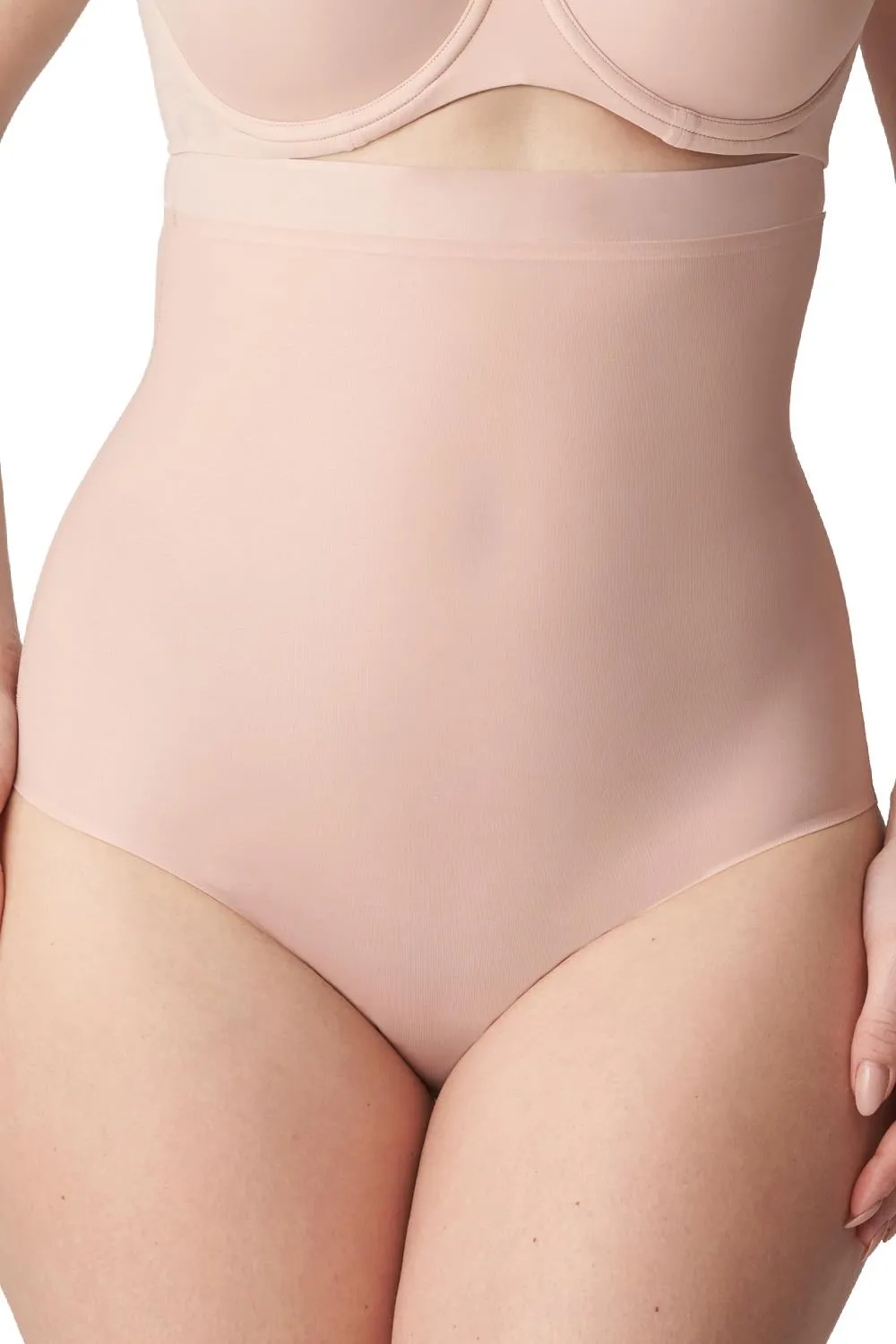 Prima Donna Figuras Smoothing High Briefs, Powder Rose (0563253)