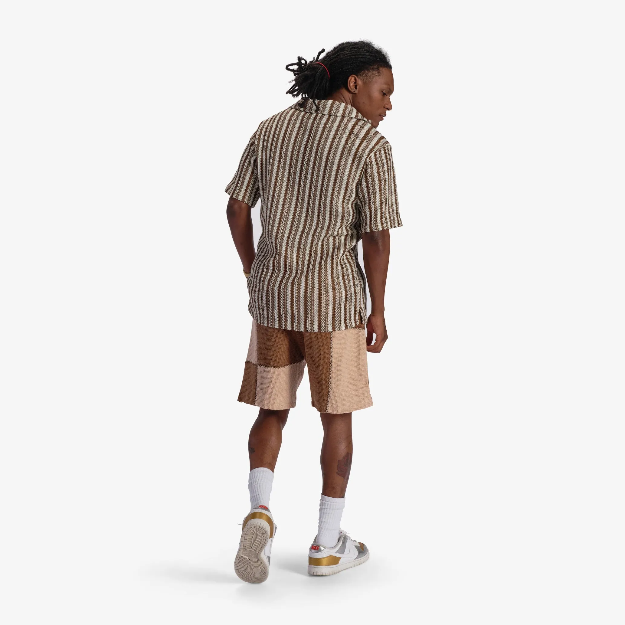 "Dopamine" Knitted Shorts (Mocha)