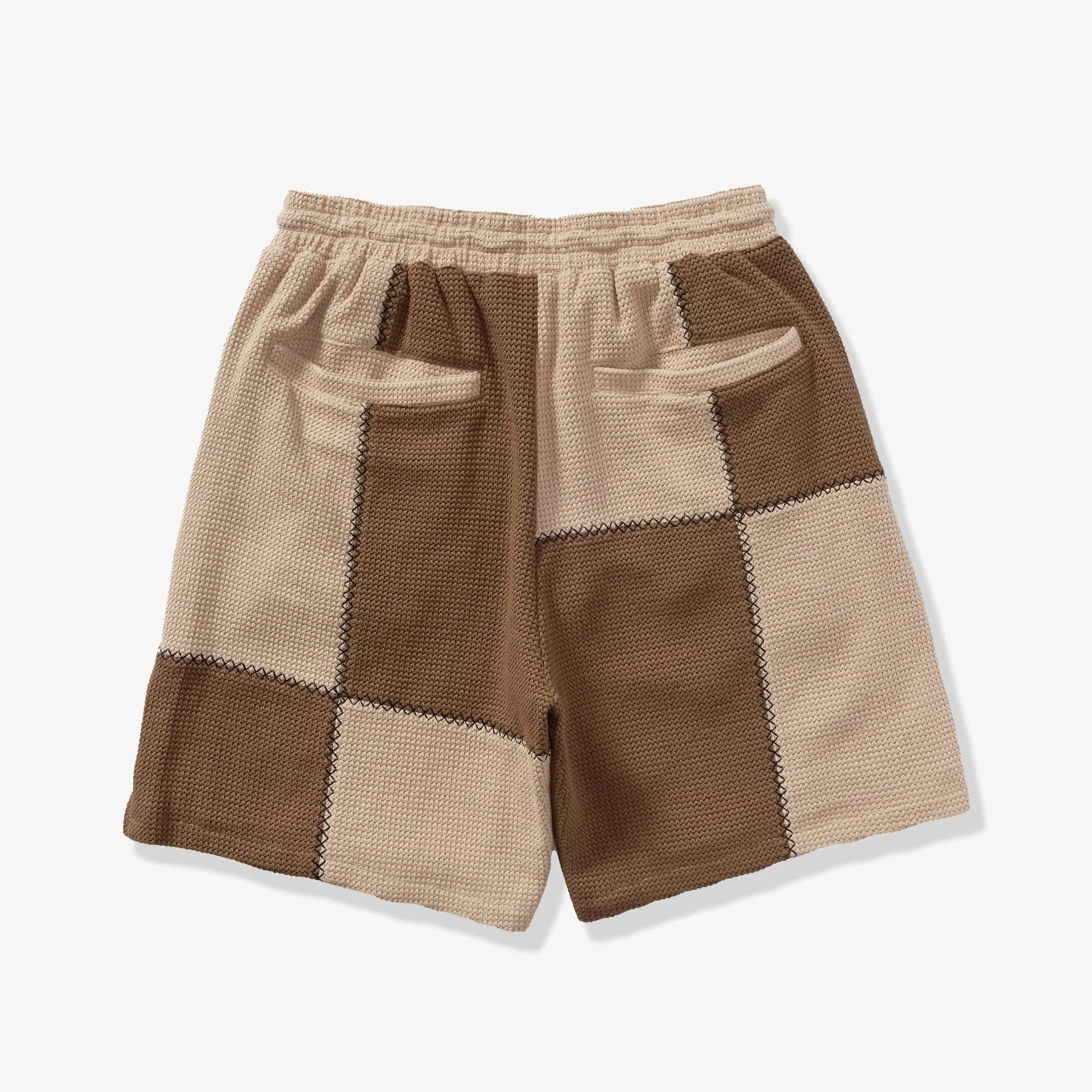 "Dopamine" Knitted Shorts (Mocha)