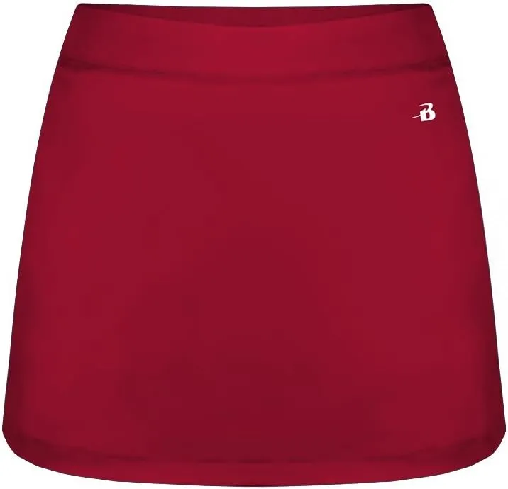 Red Women's Large Wicking Athletic Skort