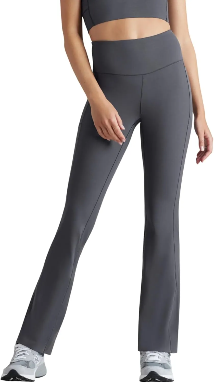 Rhone Women's Leggings - Revive Flare Leggings for Women - Ultrasoft Yoga Pants Made with CosmicKnit 4-Way Stretch Fabric