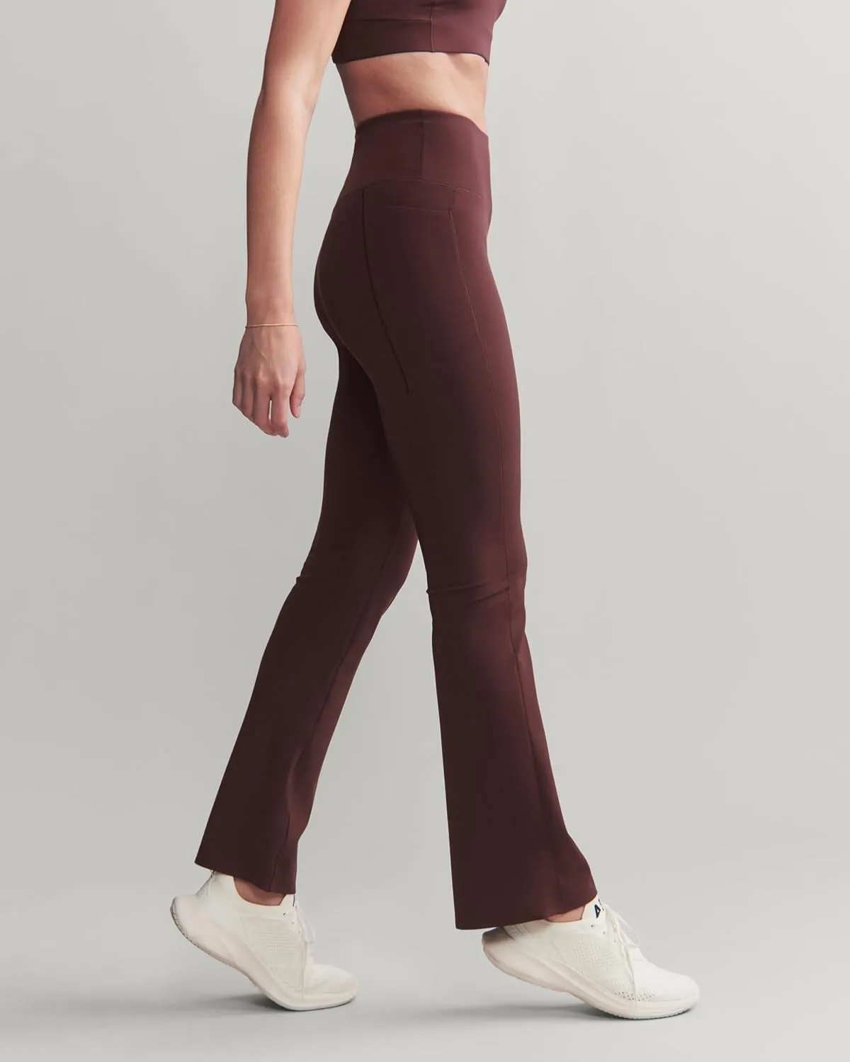 Rhone Women's Leggings - Revive Flare Leggings for Women - Ultrasoft Yoga Pants Made with CosmicKnit 4-Way Stretch Fabric