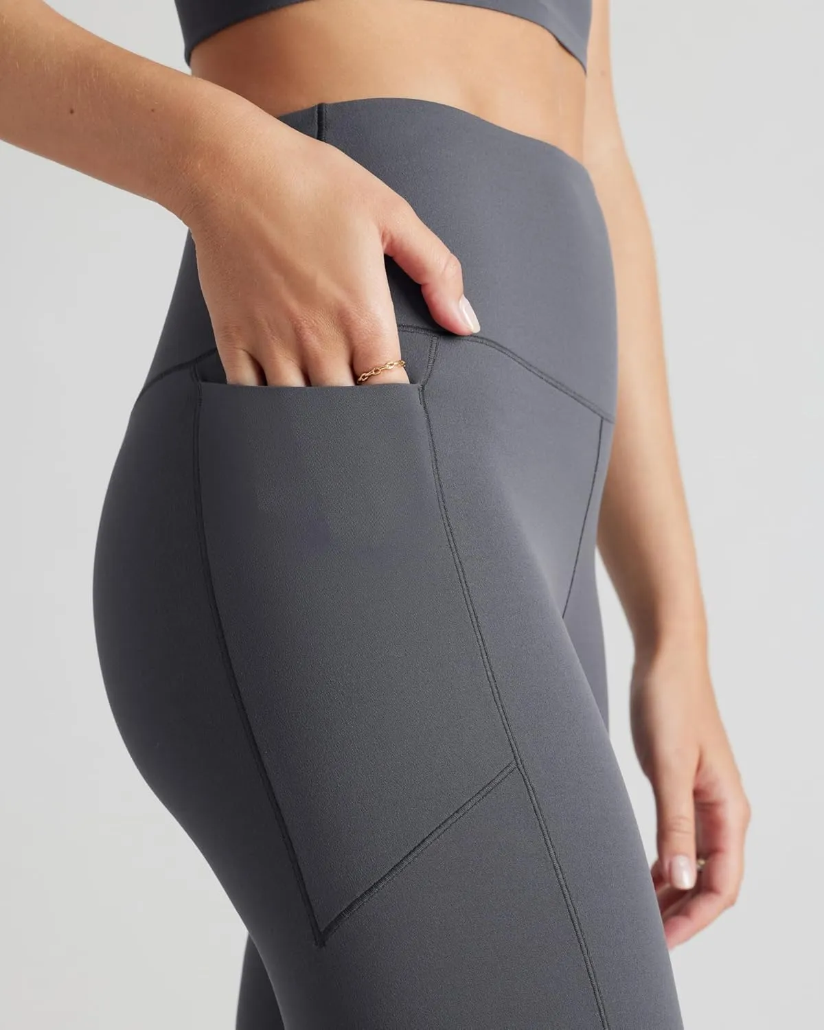 Rhone Women's Leggings - Revive Flare Leggings for Women - Ultrasoft Yoga Pants Made with CosmicKnit 4-Way Stretch Fabric