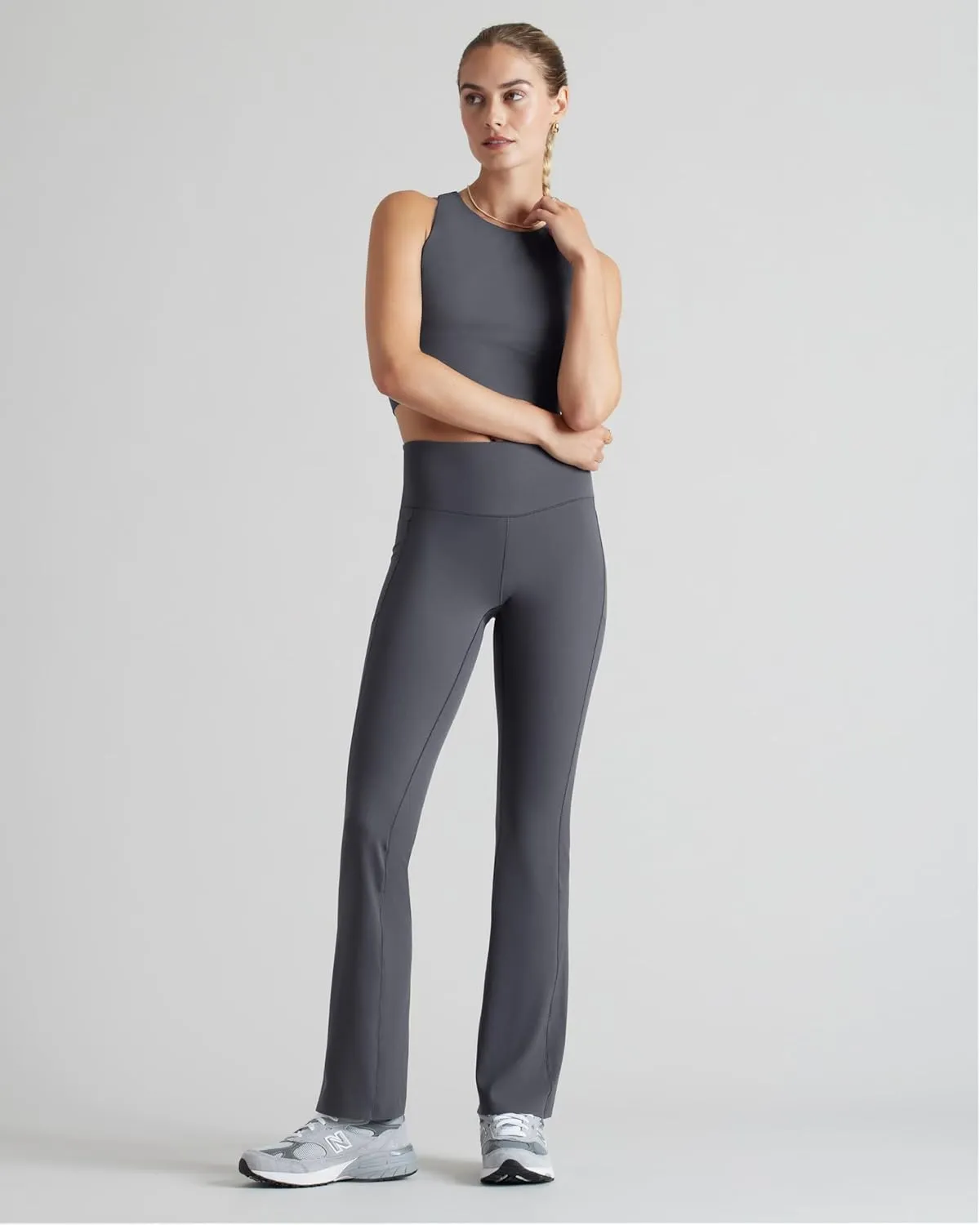 Rhone Women's Leggings - Revive Flare Leggings for Women - Ultrasoft Yoga Pants Made with CosmicKnit 4-Way Stretch Fabric