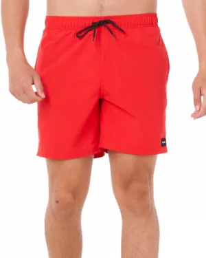Rip Curl Men's 17" Volley Boardshorts  Elastic Waist Swim Trunks with Fast-Drying Stretch Fabric and Pockets