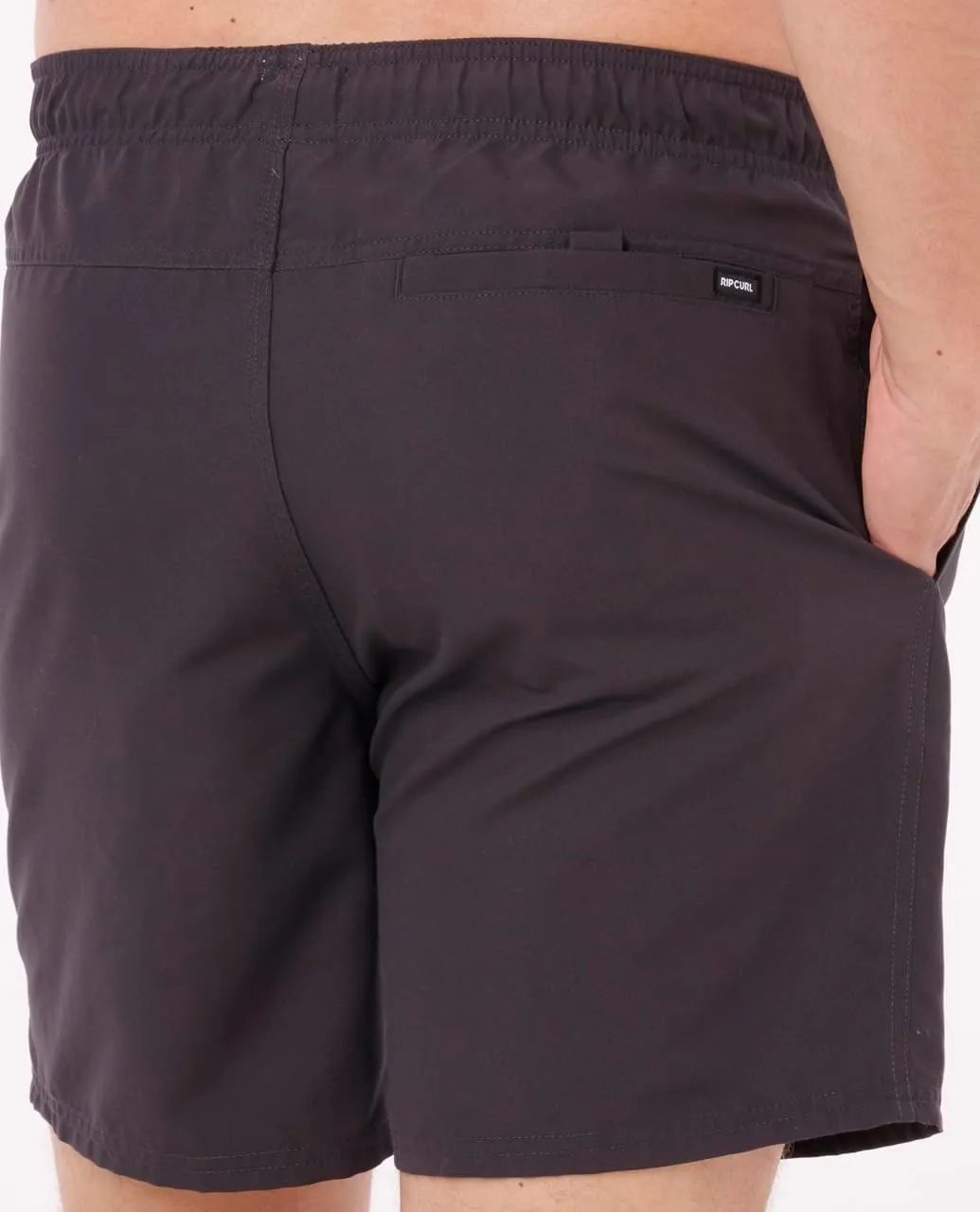 Rip Curl Men's 17" Volley Boardshorts  Elastic Waist Swim Trunks with Fast-Drying Stretch Fabric and Pockets