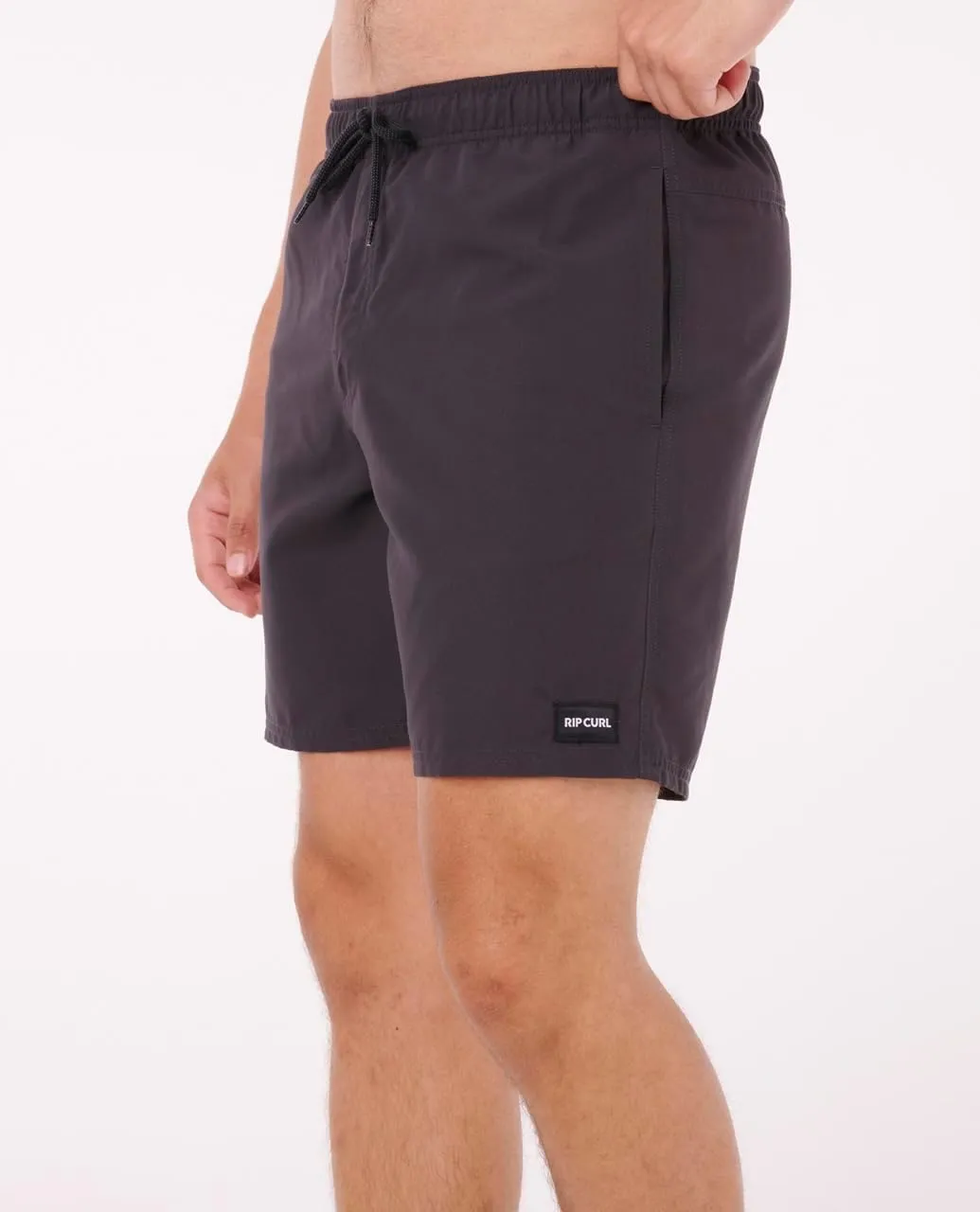 Rip Curl Men's 17" Volley Boardshorts  Elastic Waist Swim Trunks with Fast-Drying Stretch Fabric and Pockets