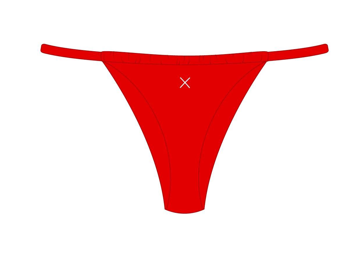 Rose Red Adjustable Bottoms