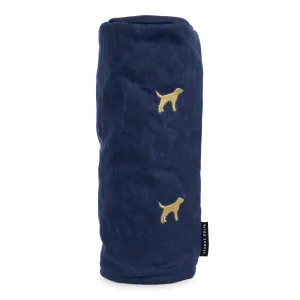 Seamus Lab Head Covers // Navy Waxed Canvas