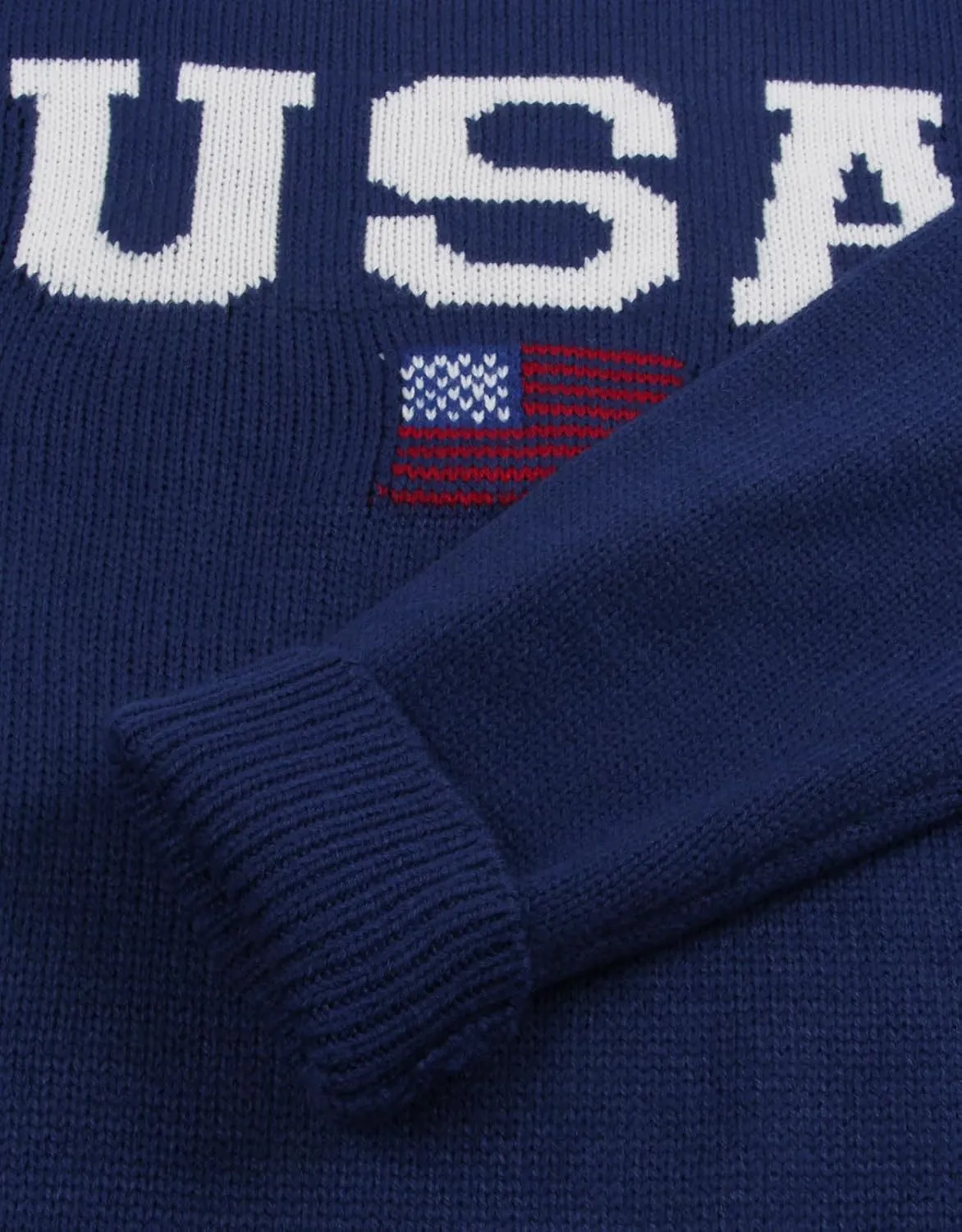 shermie Women's Long Sleeve Crew Neck Sweater Casual Lightweight American Flag Pullover Sweaters