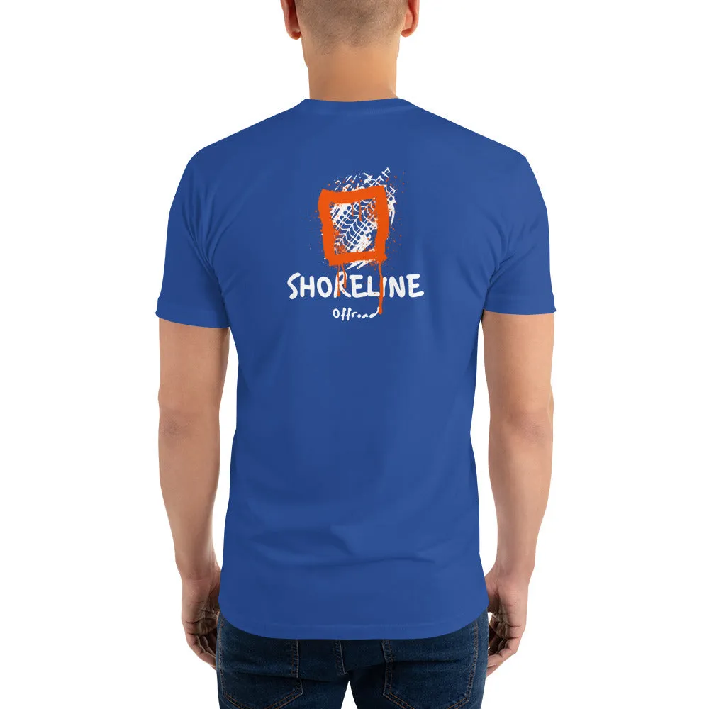 Shoreline Offroad Painted Tracks Short Sleeve T-shirt