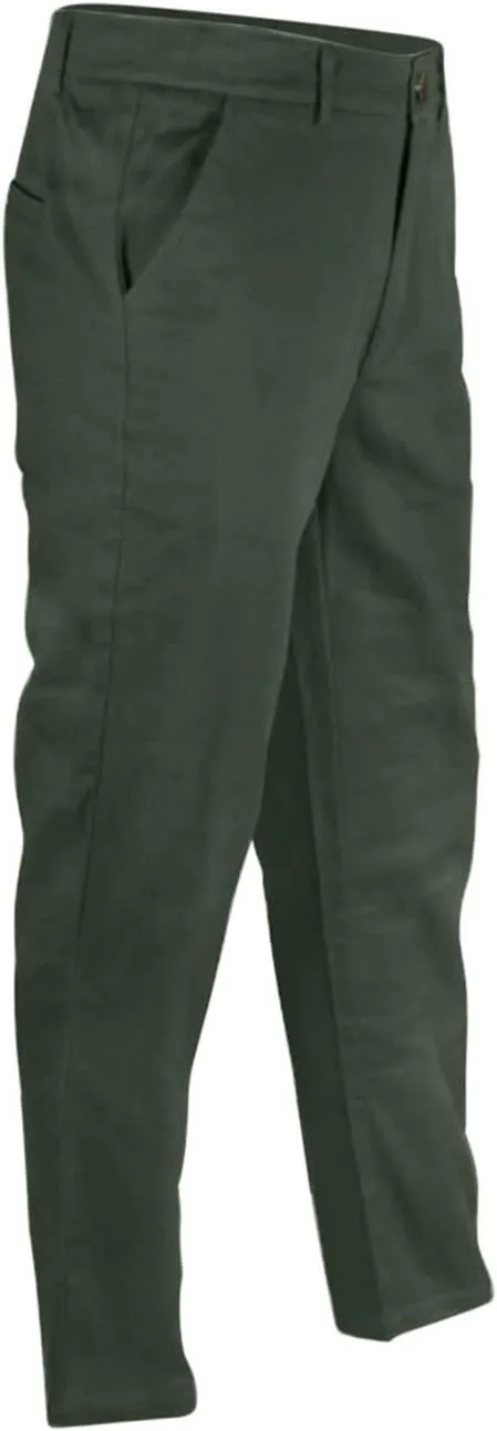 Sinzelimin Men's Suit Pants Fashion Solid Button Zipper Closure Slim Fit Comfy Business Casual Trouser Full Length Sweatpant