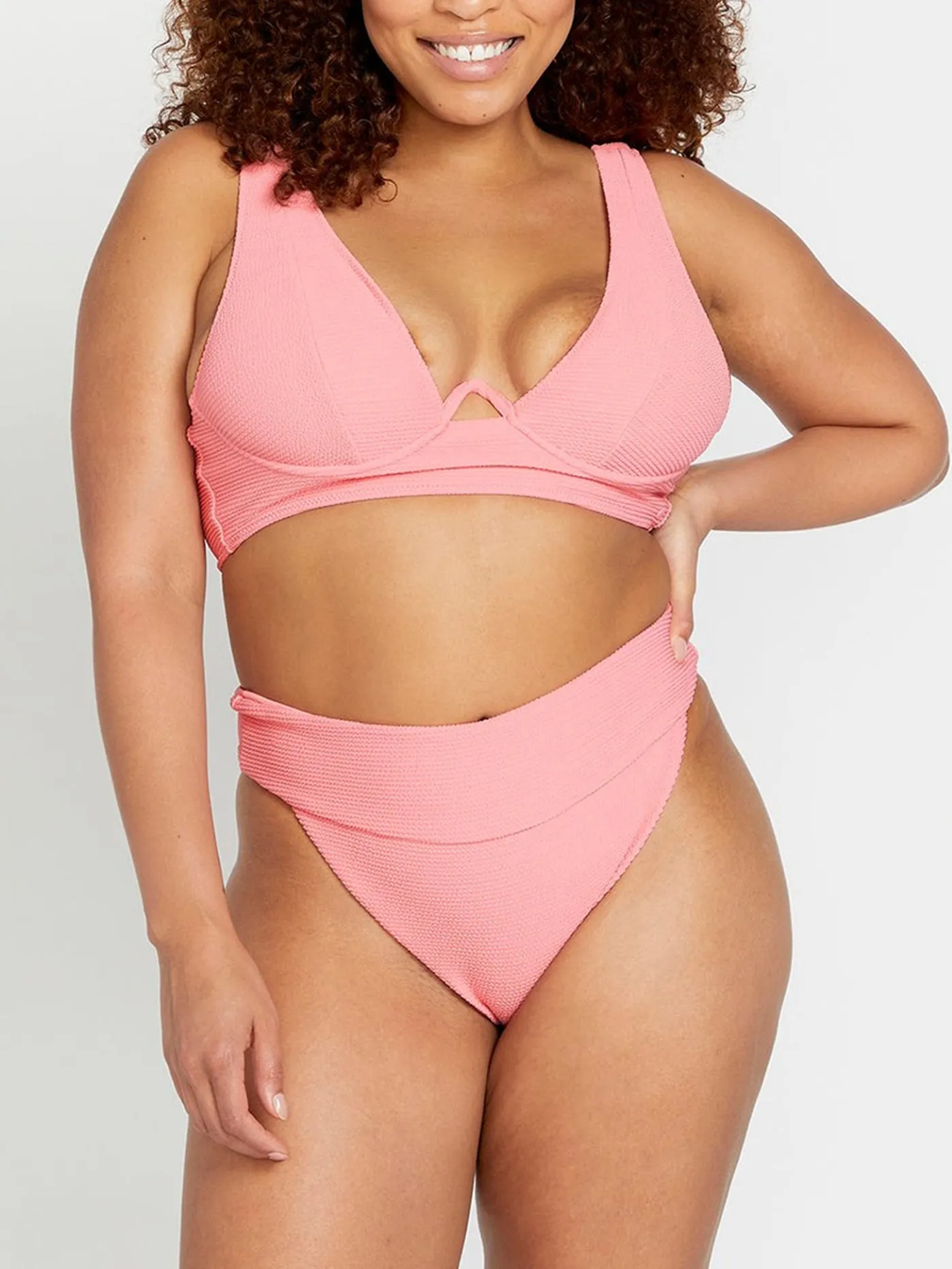 So Current High Waist Bikini Bottom