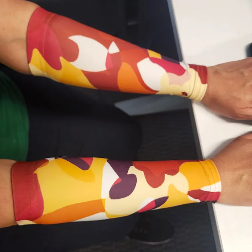 Spring Bloom Pattern Forearm Sleeves for Thin Skin