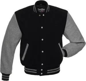 Stewart & Strauss Original All Wool Varsity Letterman Jacket Since 1977 (5 Team Colors) Wool XXS to 6XL,Original