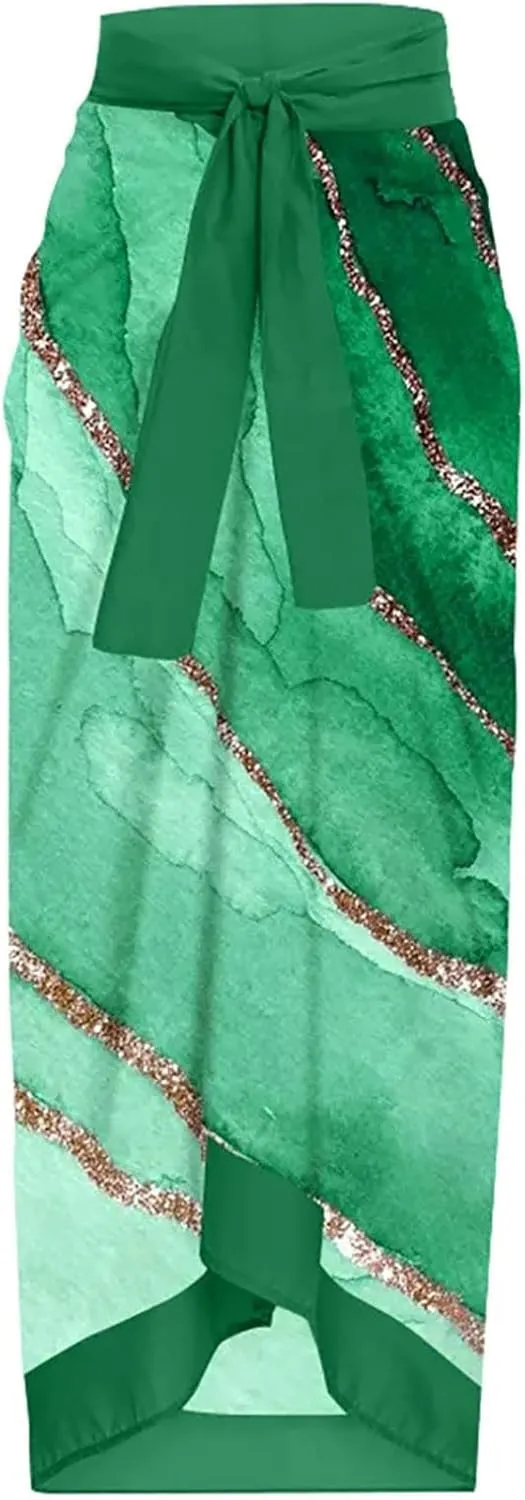 Swimsuit Sets for Women Beach Match Dressy Hawaiian Triangle 2 Piece Tropical Skirt Swimsuit Sets Women 2025