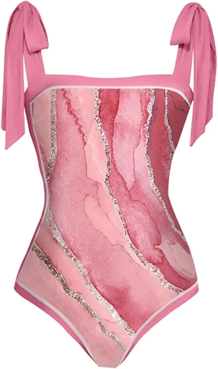 Swimsuit Sets for Women Beach Match Dressy Hawaiian Triangle 2 Piece Tropical Skirt Swimsuit Sets Women 2025