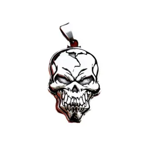 Titanium Steel Skull Hip-Hop Pendant for Men - Dominant Ghost Head Jewelry Wholesale