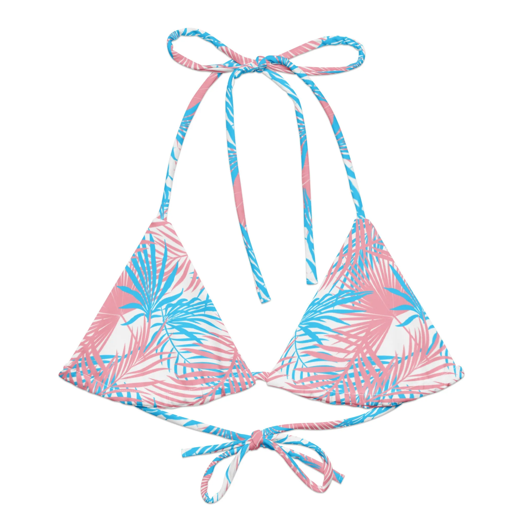 Transgender Palm String Bikini Top