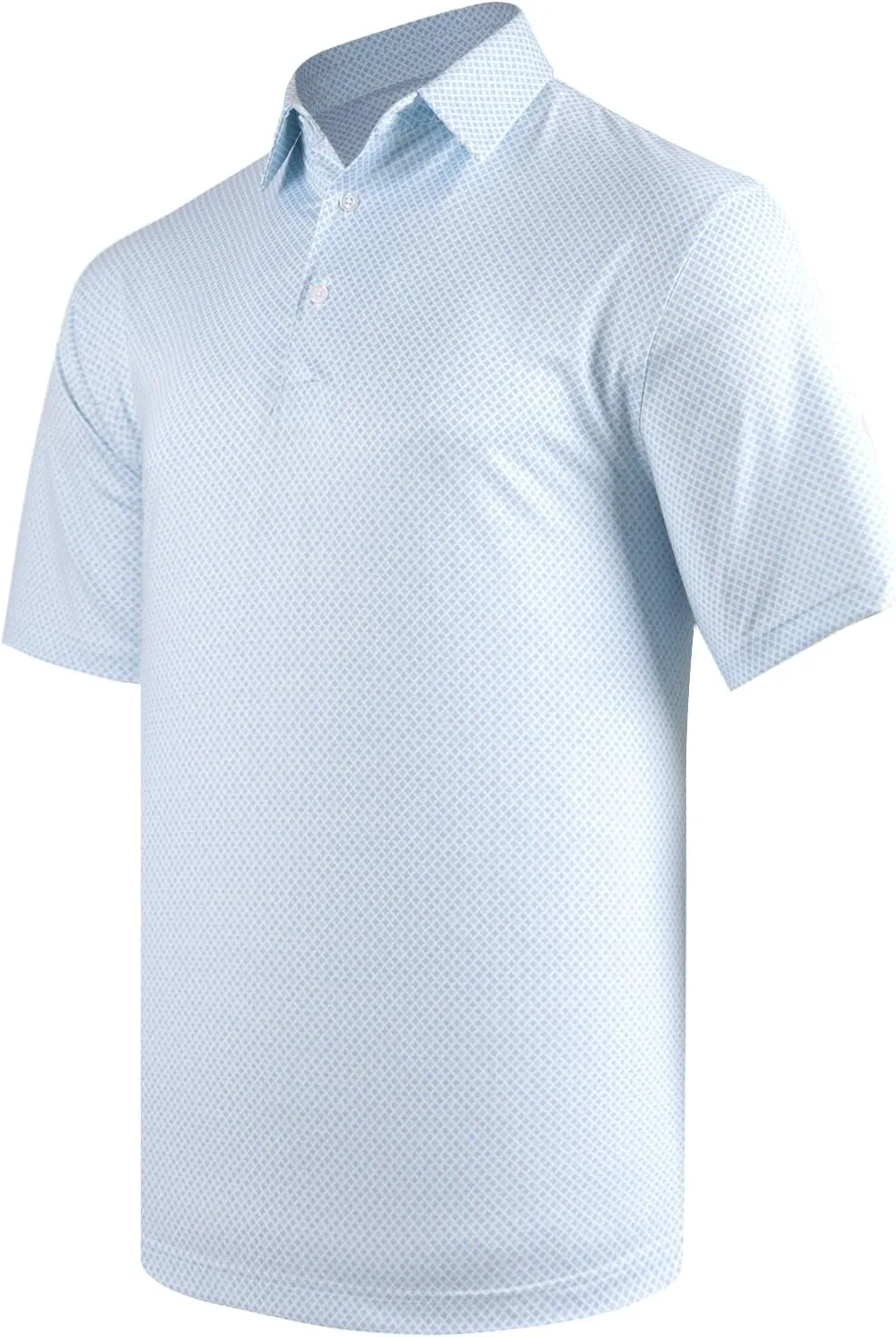 White Label Golf-Mens Golf Short Sleeve Performance Moisture Wicking Quick Dry Polo Shirt-The Coastal Polo