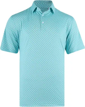 White Label Golf-Mens Golf Short Sleeve Performance Moisture Wicking Quick Dry Polo Shirt-The Oxford Polo