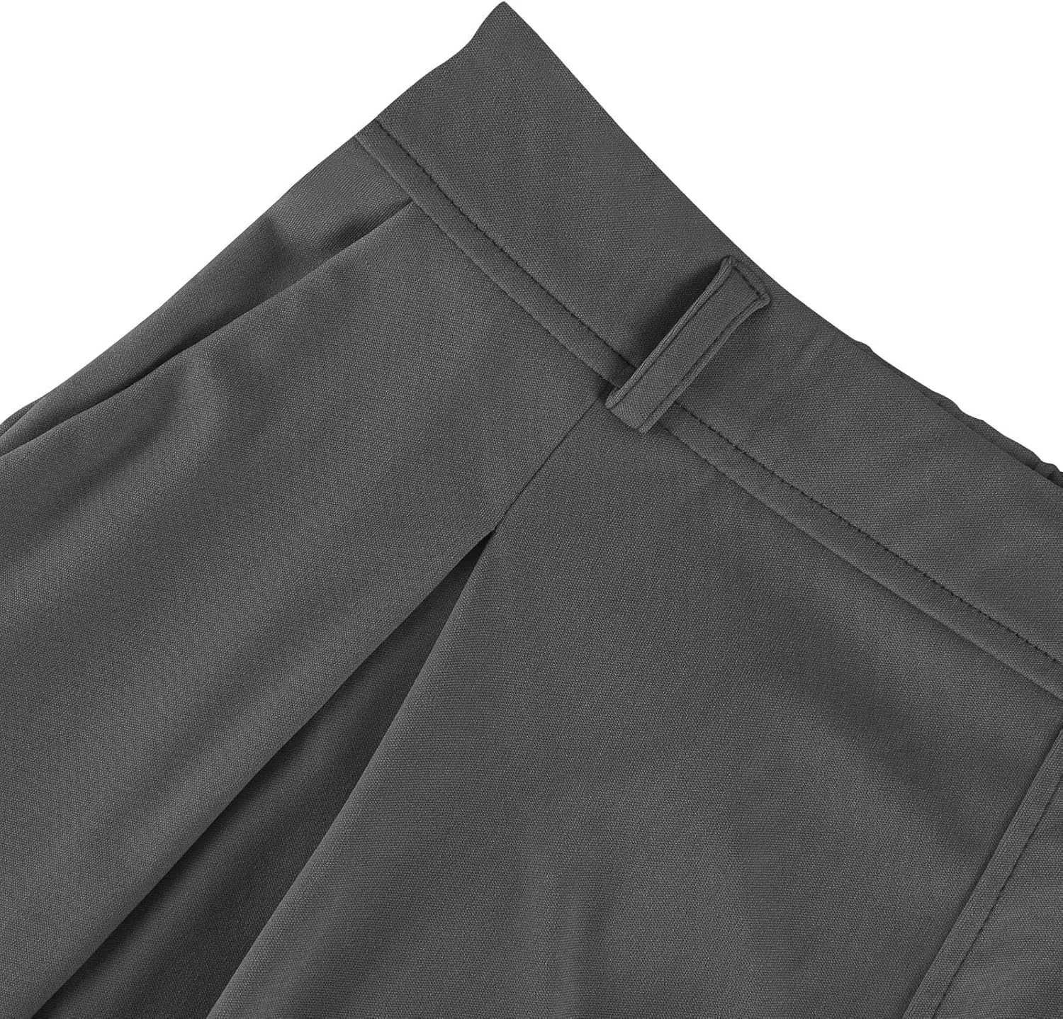 Wide Leg Dress Pants for Women Plus Size Work Pants Comfy Elastic High Waisted Lounge Pants Loose Pull On Dress Pants
