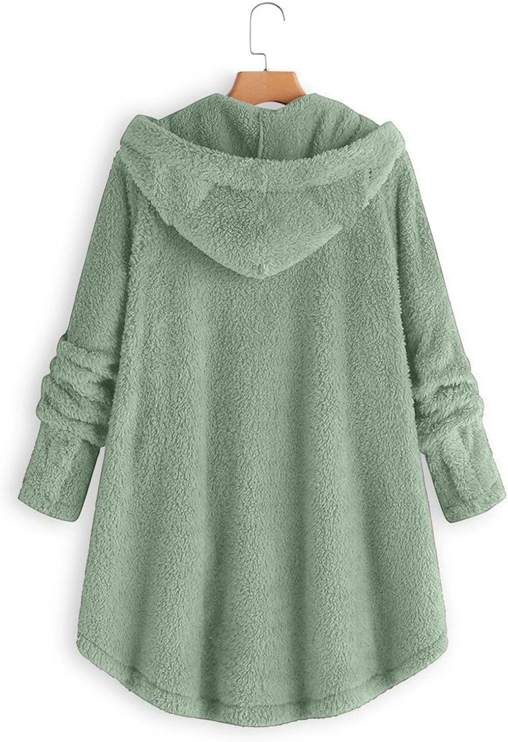 Winter Coats for Women Fuzzy Fleece Pullover Sherpa Sweatshirt Soft Warm Oversized Hoodie Comfy Plus Size Loungewear