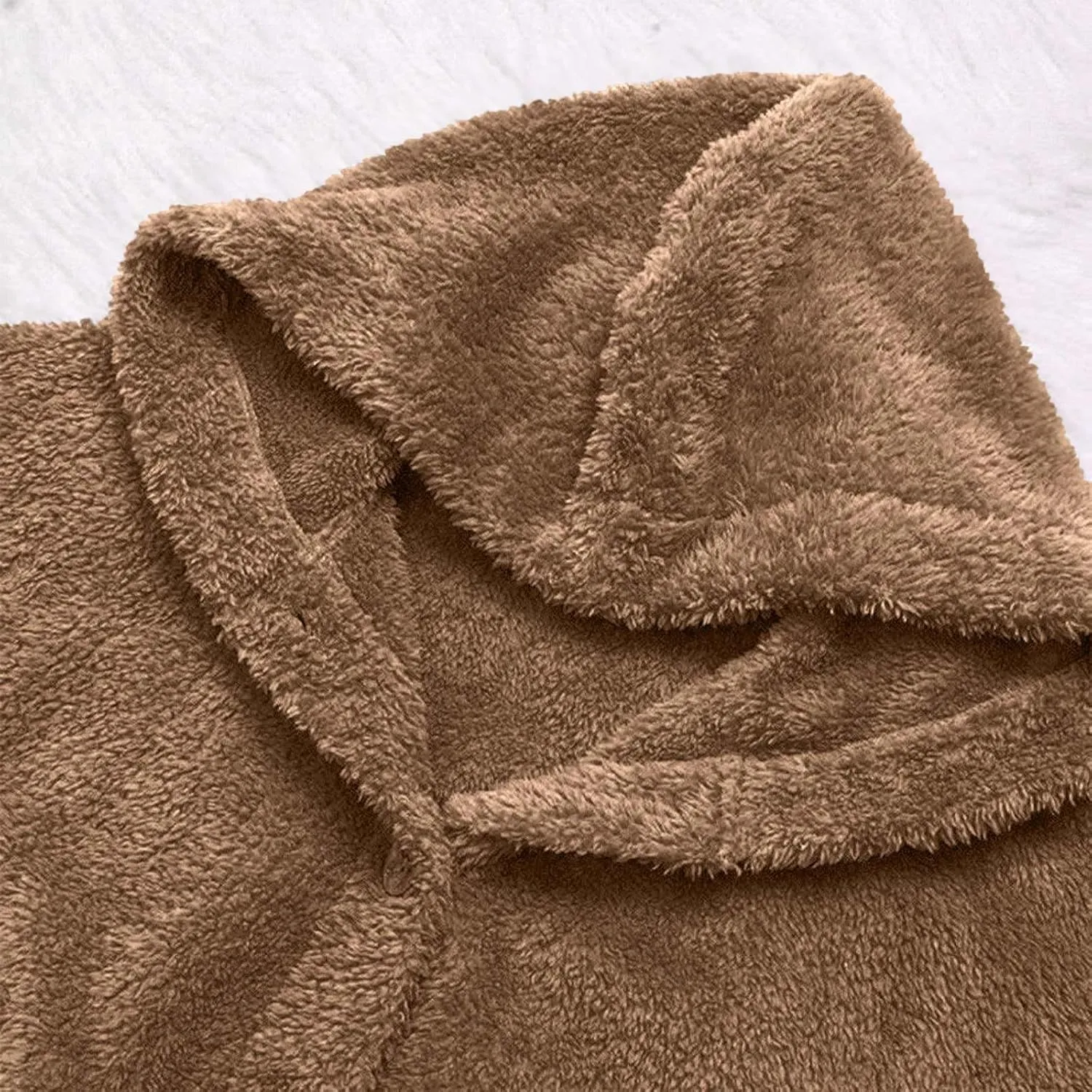 Winter Coats for Women Fuzzy Fleece Pullover Sherpa Sweatshirt Soft Warm Oversized Hoodie Comfy Plus Size Loungewear