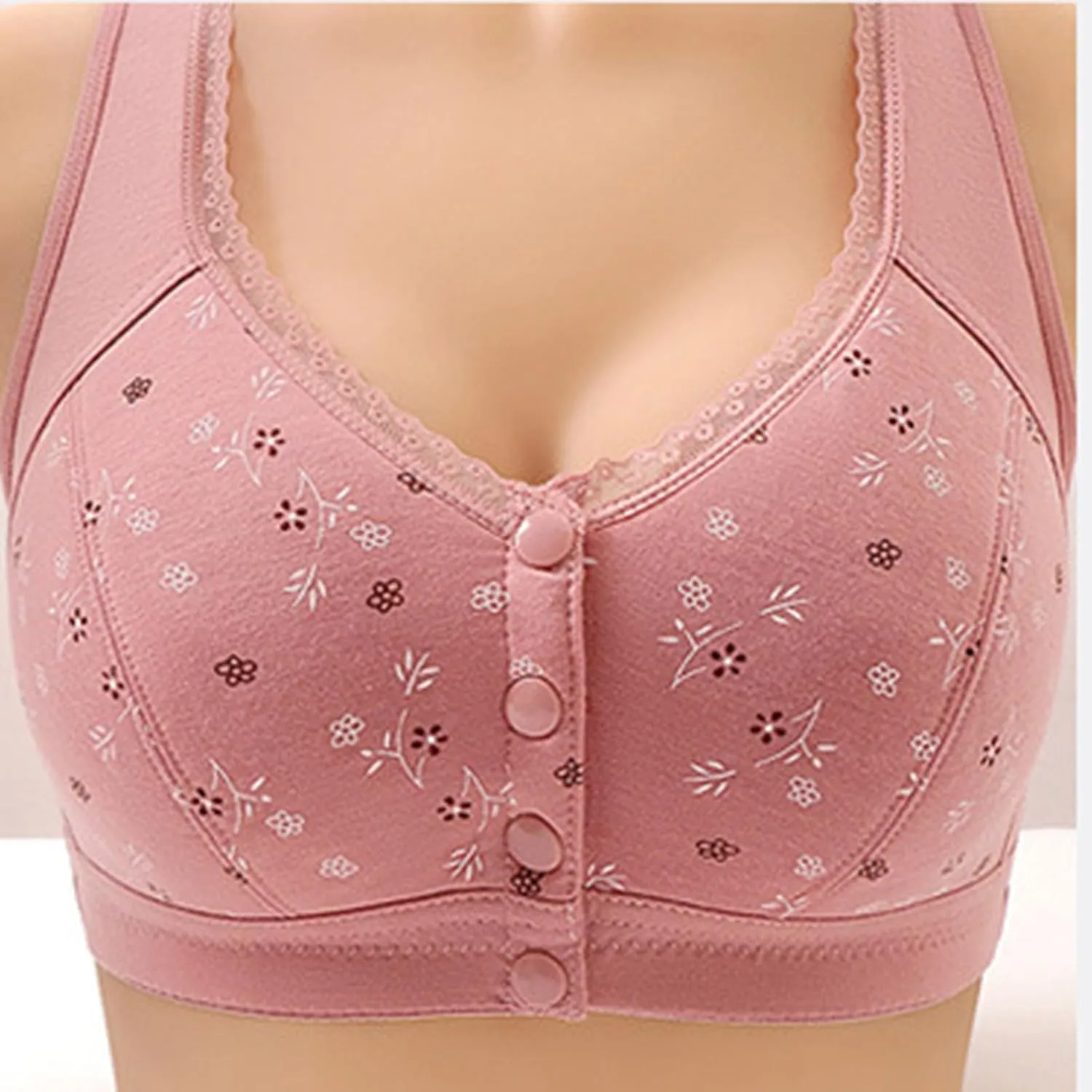 Wireless Bras for Women, Bras for Women No Underwire Full Coverage Women's Bras Push Up Everyday Sleep Bras