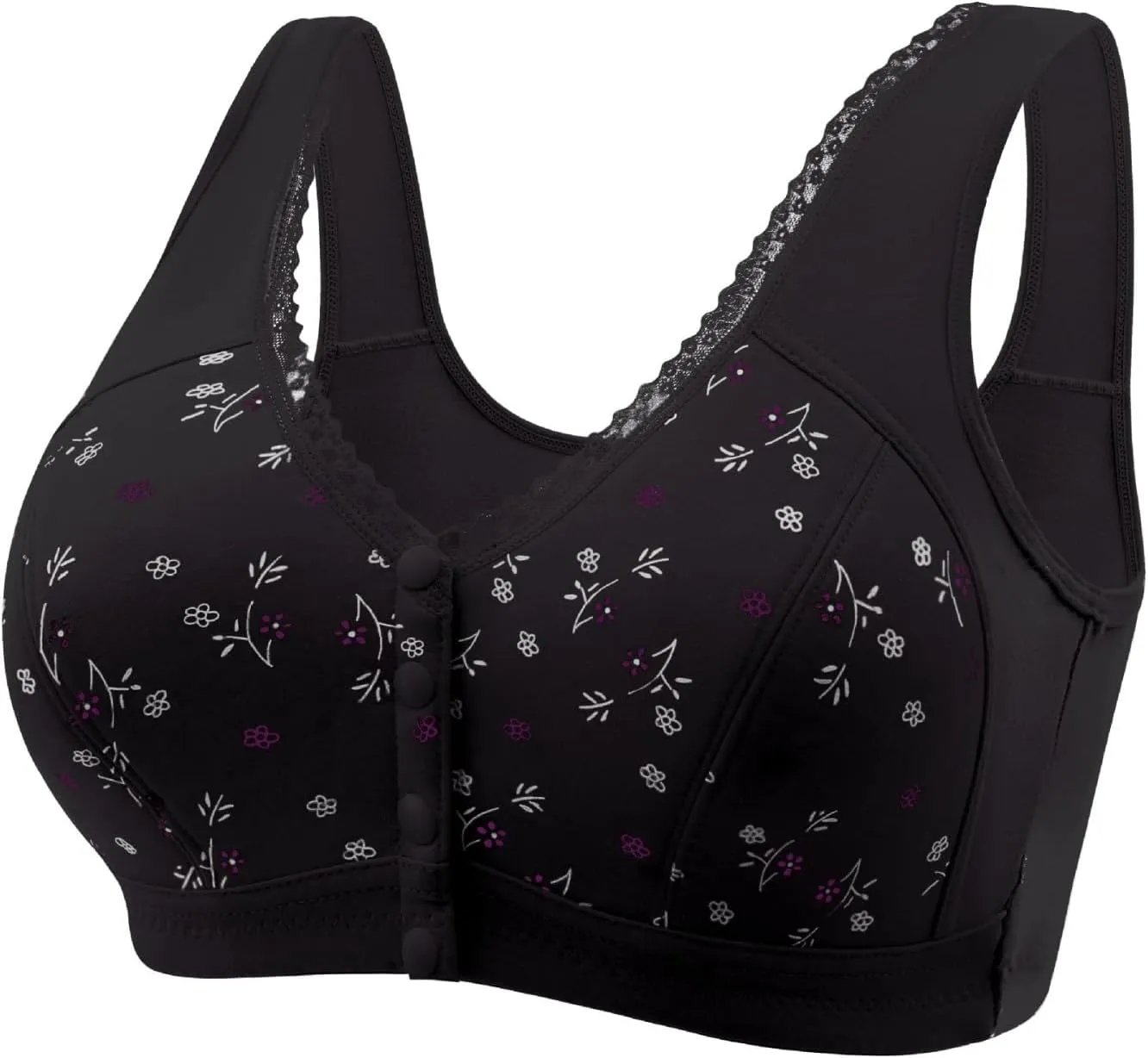 Wireless Bras for Women, Bras for Women No Underwire Full Coverage Women's Bras Push Up Everyday Sleep Bras