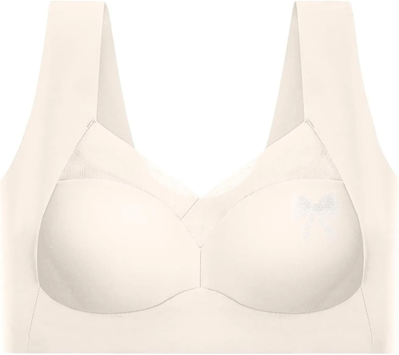 Women's Breathe Sport Lifting Bra Thick Strappy Push Up Bralette Padded Beauty Back Bras Stretch Armpit Fat Bralettes