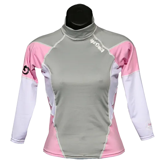 Women's Long Sleeve Anti-UV Snorkeling Lycra Rash Guard Top