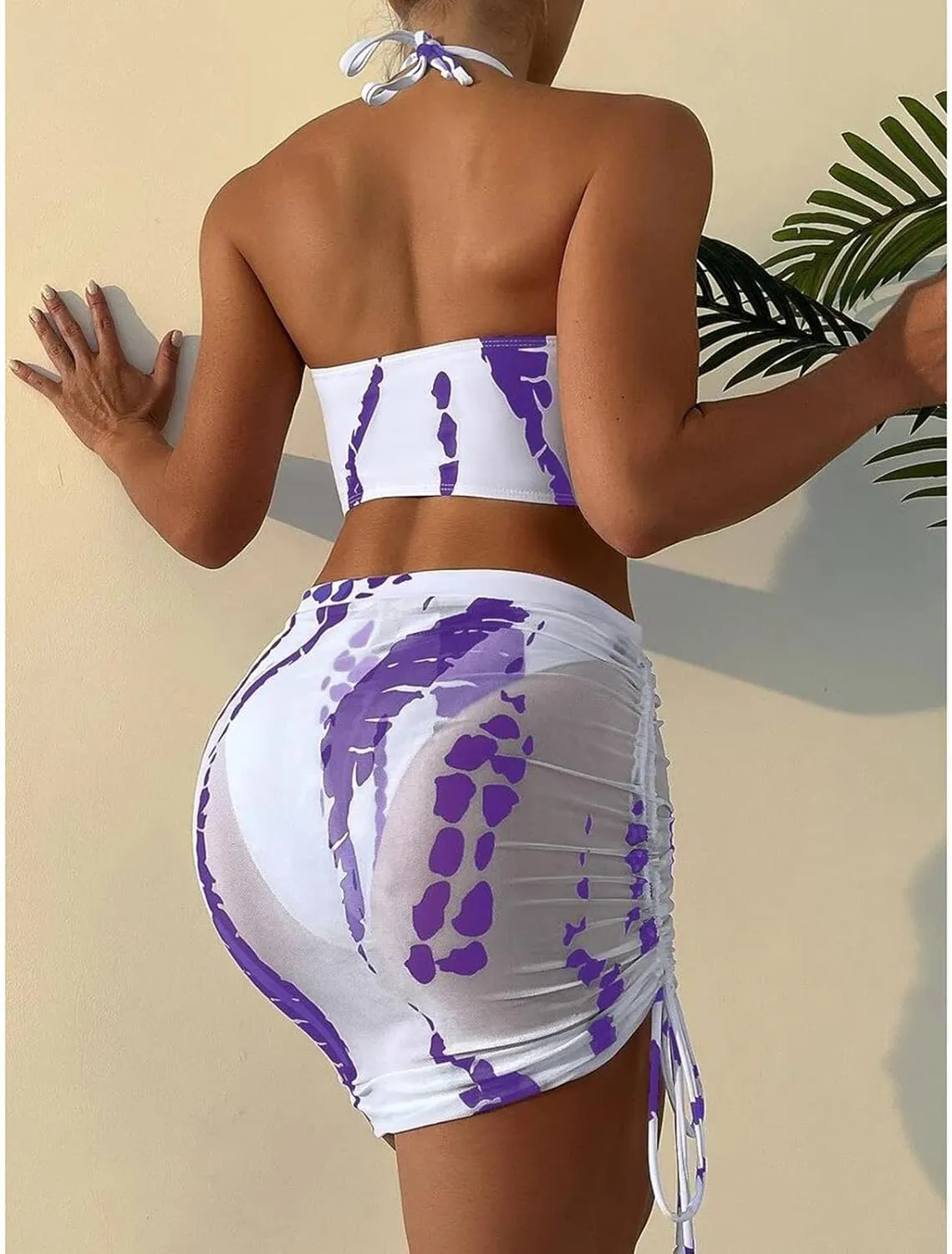 Womens Micro Bikini Sets Skorts Swimsuit Micro Bikini Tankini Sets for Women Micro Bikini Sets